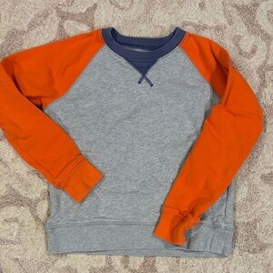 J crew Crewcuts orange and grey Sweatshirt (8)
